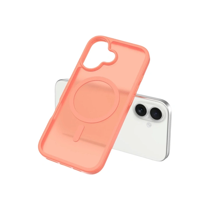 Mey İthalat®   iPhone 17 Jota Magsafe Kapak - Turuncu
