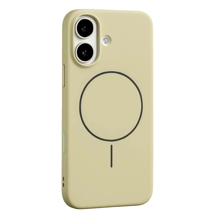 Mey İthalat®   iPhone 17 Jully Magsafe Kapak - Bej