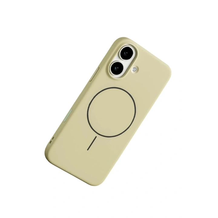 Mey İthalat®   iPhone 17 Jully Magsafe Kapak - Bej