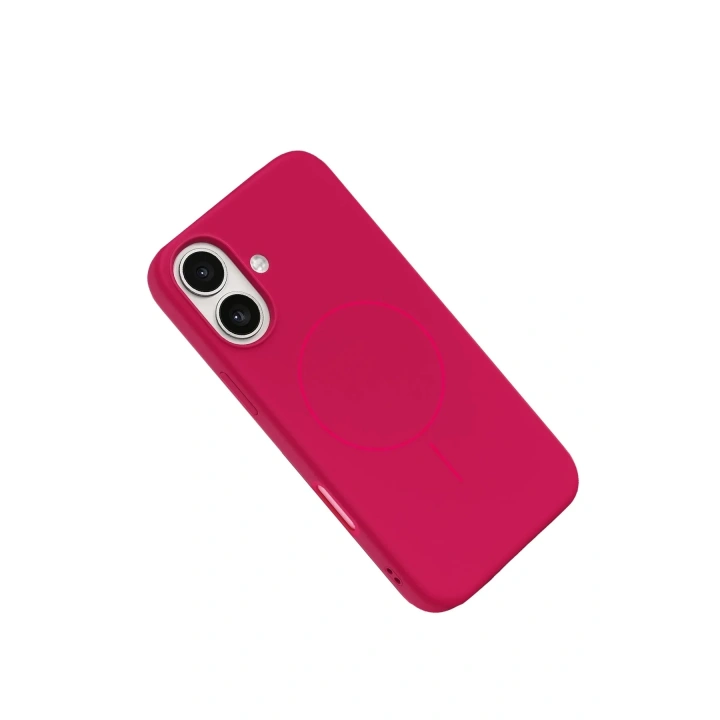 Mey İthalat®   iPhone 17 Jully Magsafe Kapak - Pembe