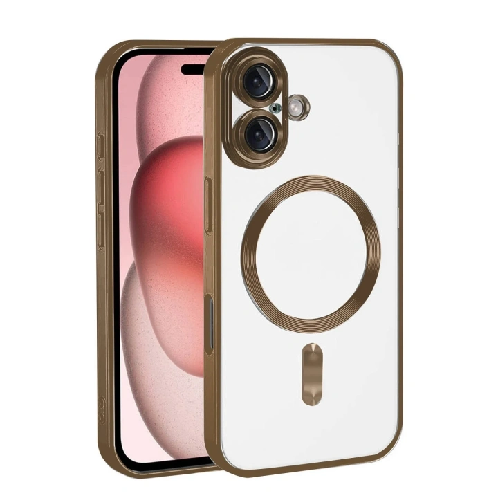 Mey İthalat®   iPhone 17 Kross Magneticsafe Kapak - Çöl Titanyum