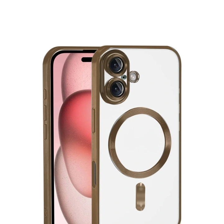 Mey İthalat®   iPhone 17 Kross Magneticsafe Kapak - Çöl Titanyum