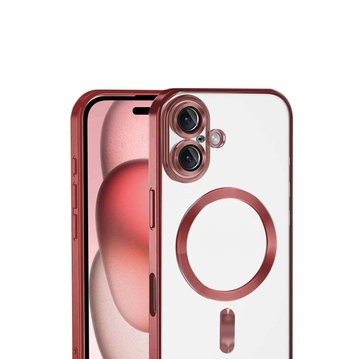 Mey İthalat®   iPhone 17 Kross Magneticsafe Kapak - Kırmızı