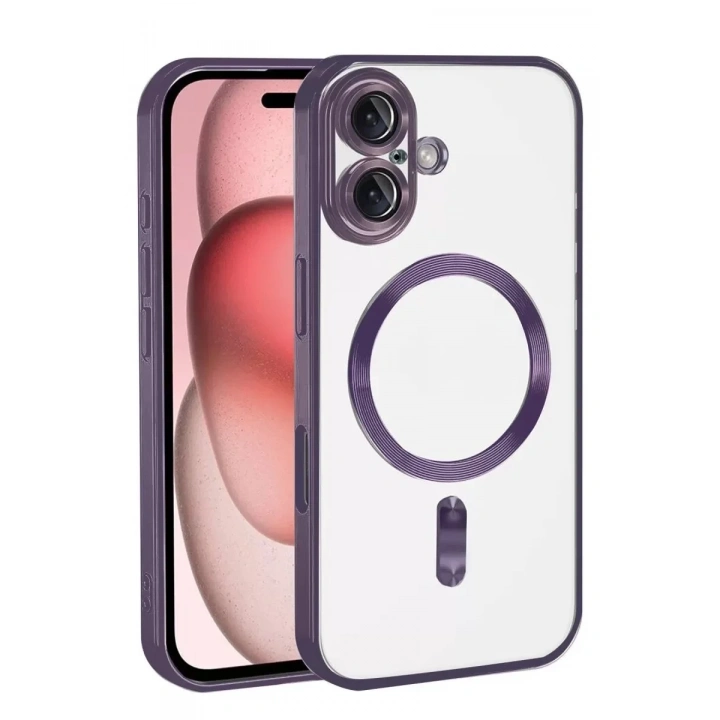 Mey İthalat®   iPhone 17 Kross Magneticsafe Kapak - Mor