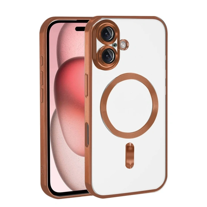 Mey İthalat®   iPhone 17 Kross Magneticsafe Kapak - Turuncu