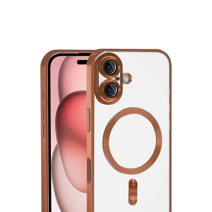 Mey İthalat®   iPhone 17 Kross Magneticsafe Kapak - Turuncu