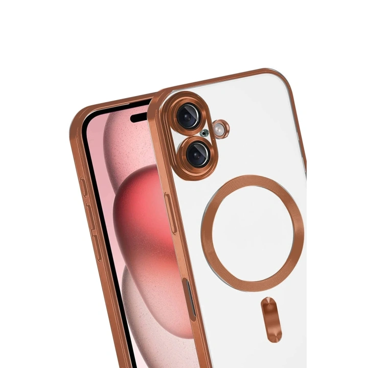 Mey İthalat®   iPhone 17 Kross Magneticsafe Kapak - Turuncu
