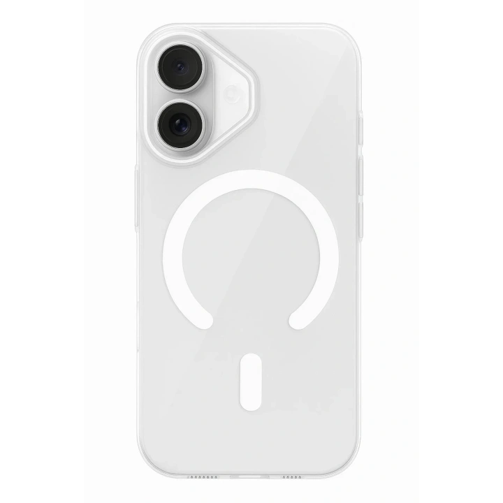 Mey İthalat®   iPhone 17 PC Blank Magsafe Kapak - Şeffaf