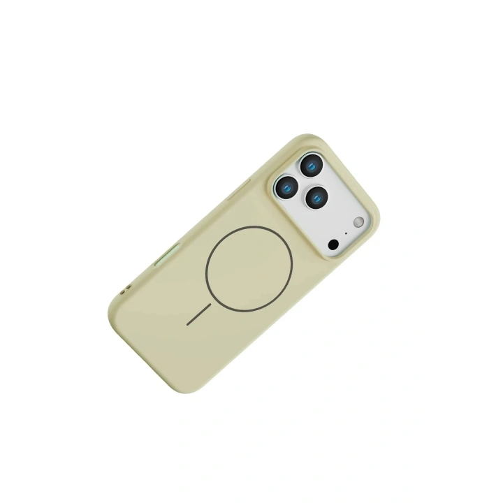 Mey İthalat®   iPhone 17 Pro Jully Magsafe Kapak - Bej