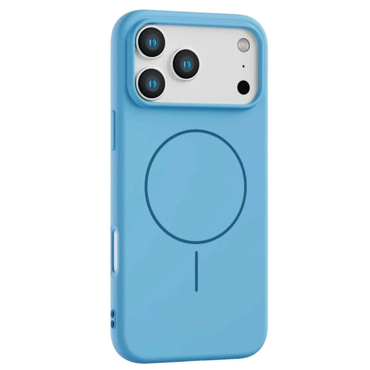 Mey İthalat®   iPhone 17 Pro Jully Magsafe Kapak - Mavi