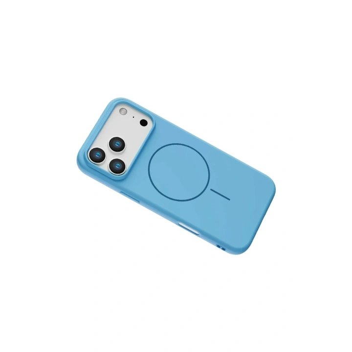 Mey İthalat®   iPhone 17 Pro Jully Magsafe Kapak - Mavi