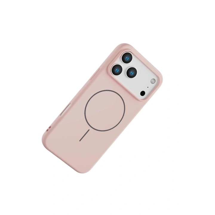 Mey İthalat®   iPhone 17 Pro Jully Magsafe Kapak - Pudra