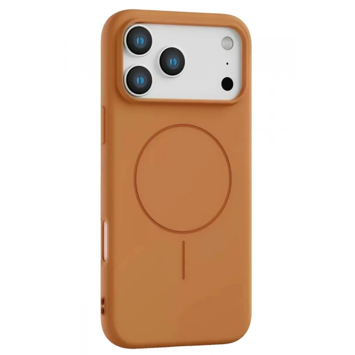 Mey İthalat®   iPhone 17 Pro Jully Magsafe Kapak - Turuncu