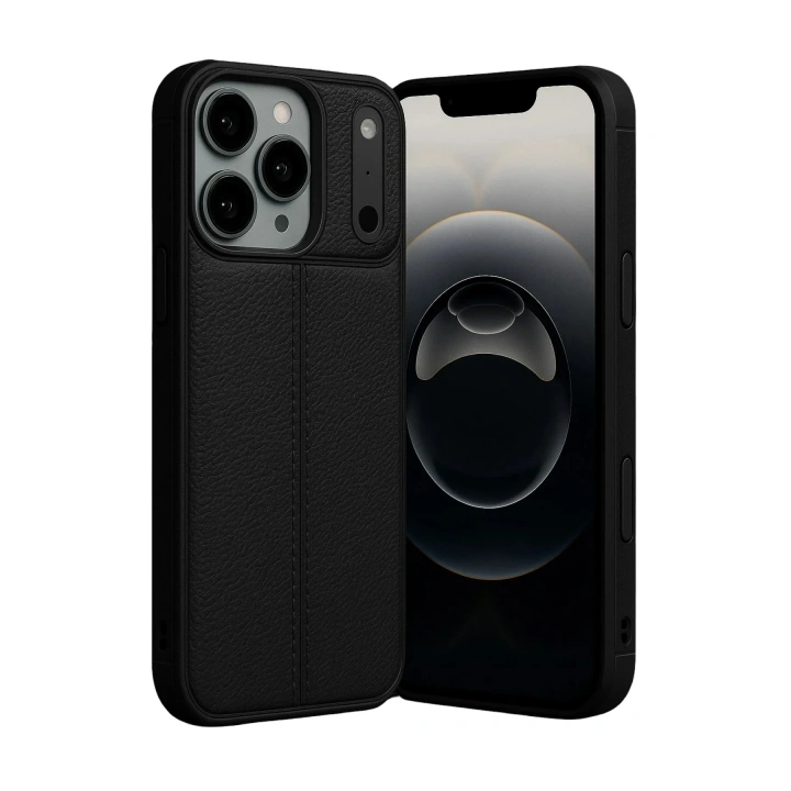 Mey İthalat®   iPhone 17 Pro Max Auto Focus Kapak - Siyah