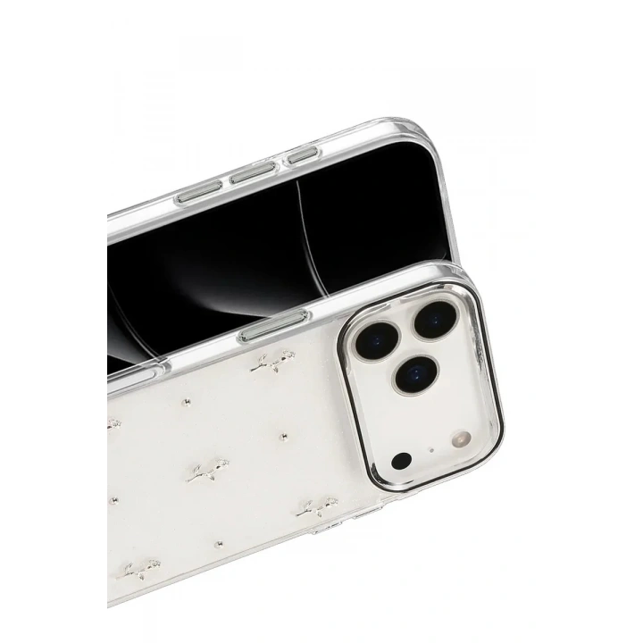 Mey İthalat®   iPhone 17 Pro Max Fiyonk Desenli Kapak - Desen 4