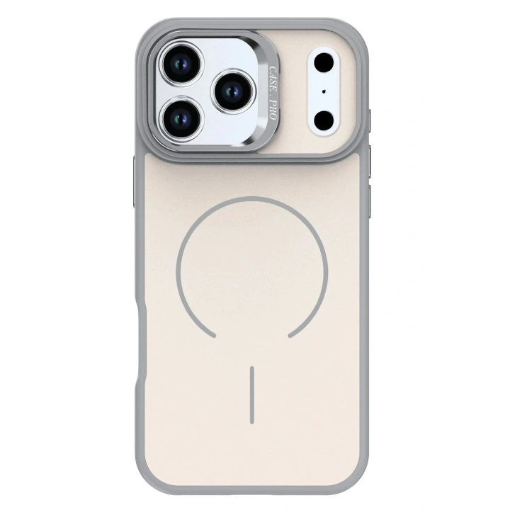 Mey İthalat®   iPhone 17 Pro Max Flexa Magsafe Kapak - Beyaz