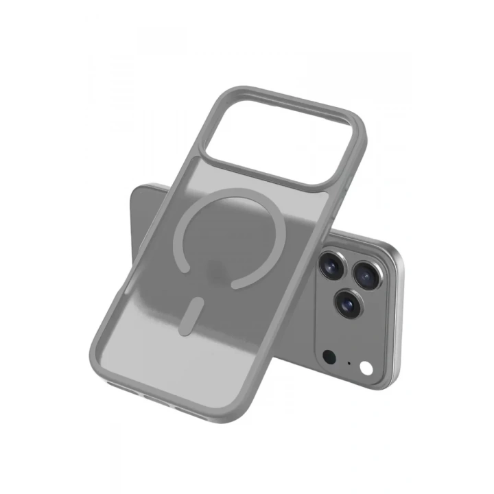 Mey İthalat®   iPhone 17 Pro Max Jota Magsafe Kapak - Titan Gri
