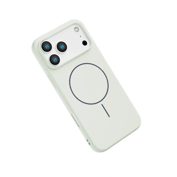 Mey İthalat®   iPhone 17 Pro Max Jully Magsafe Kapak - Beyaz