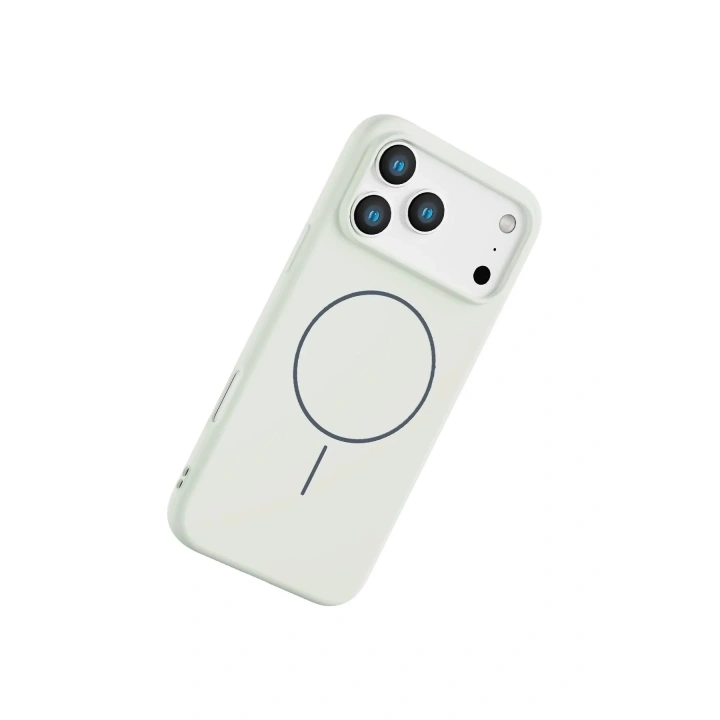 Mey İthalat®   iPhone 17 Pro Max Jully Magsafe Kapak - Beyaz