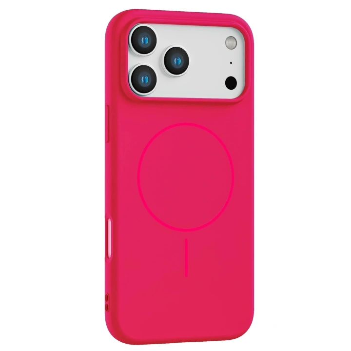 Mey İthalat®   iPhone 17 Pro Max Jully Magsafe Kapak - Pembe