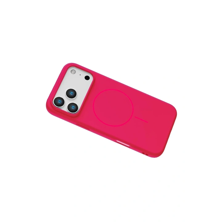 Mey İthalat®   iPhone 17 Pro Max Jully Magsafe Kapak - Pembe