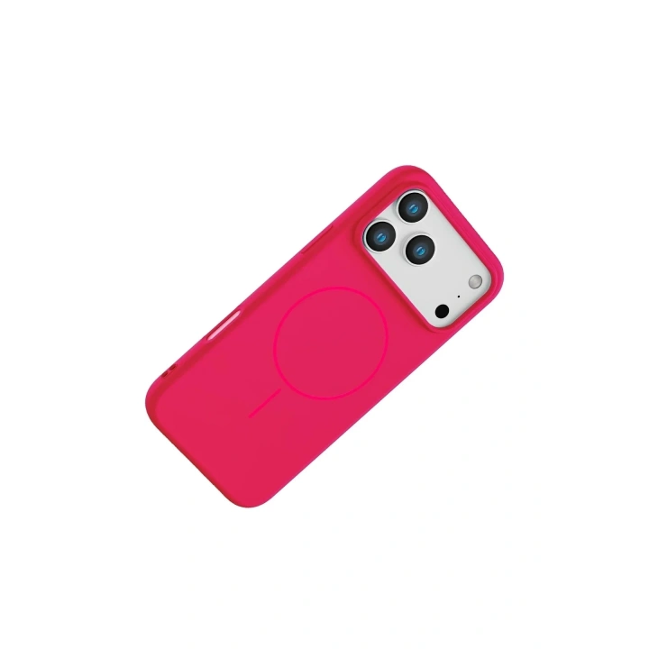 Mey İthalat®   iPhone 17 Pro Max Jully Magsafe Kapak - Pembe