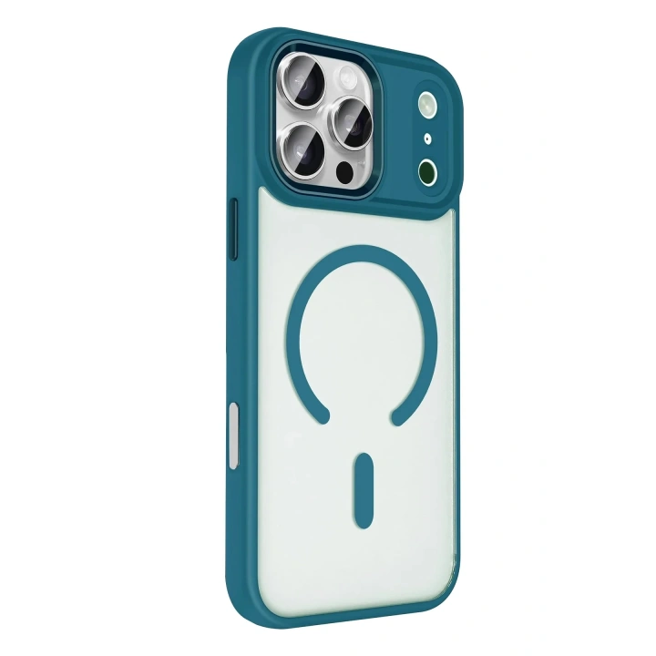 Mey İthalat®   iPhone 17 Pro Max Terea Magsafe Kapak - Açık Mavi