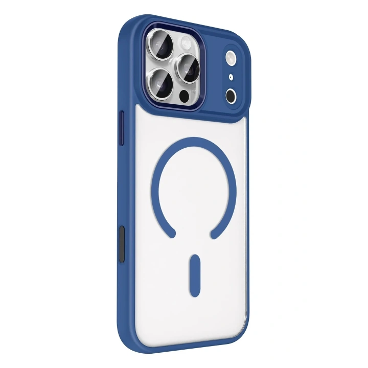 Mey İthalat®   iPhone 17 Pro Max Terea Magsafe Kapak - Lacivert