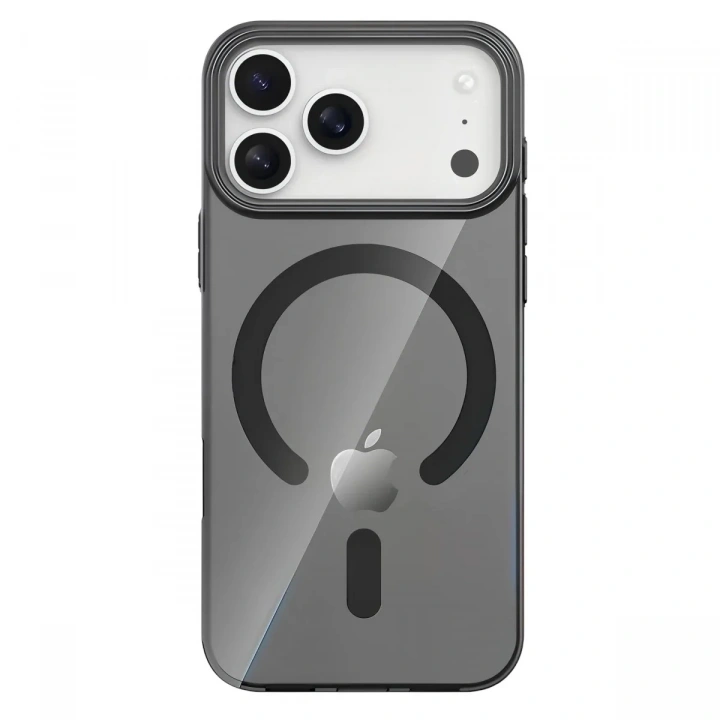 Mey İthalat®   iPhone 17 Pro PC Blank Magsafe Kapak - Siyah