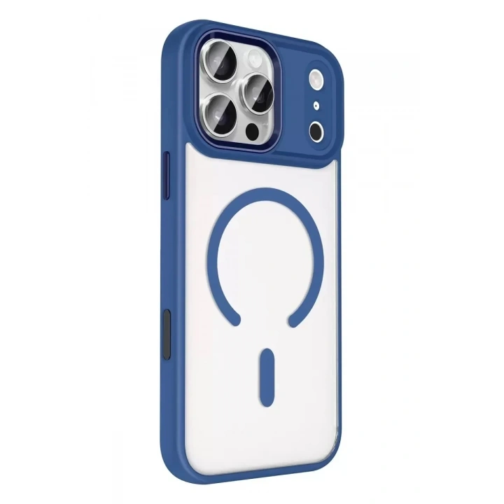 Mey İthalat®   iPhone 17 Pro Terea Magsafe Kapak - Lacivert