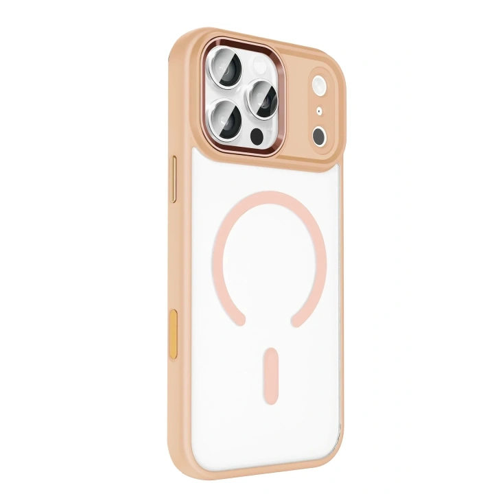 Mey İthalat®   iPhone 17 Pro Terea Magsafe Kapak - Pembe