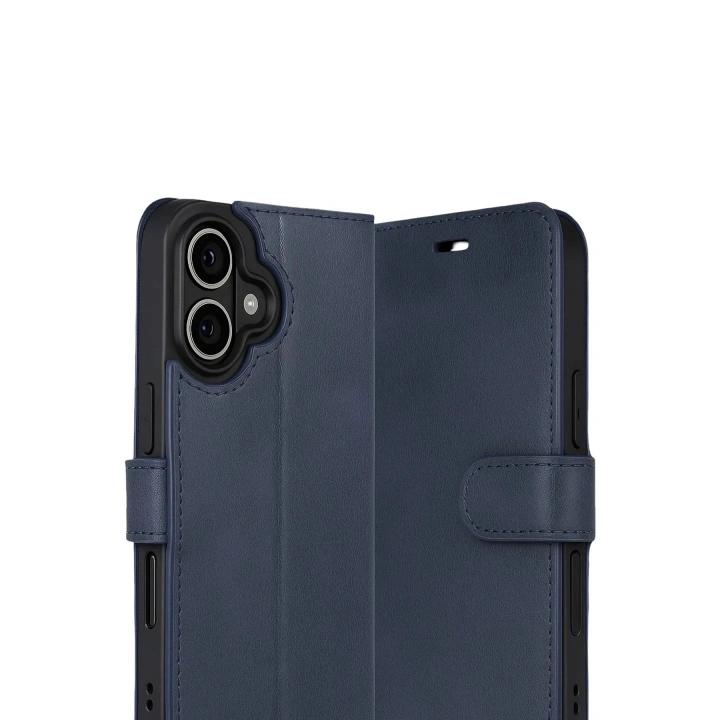 Mey İthalat®   iPhone 17 Trend S Plus Kapaklı Kılıf - Lacivert