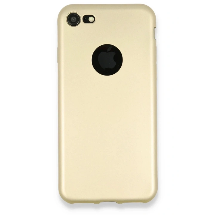 Mey İthalat®  iPhone 7 Kılıf First Silikon - Gold
