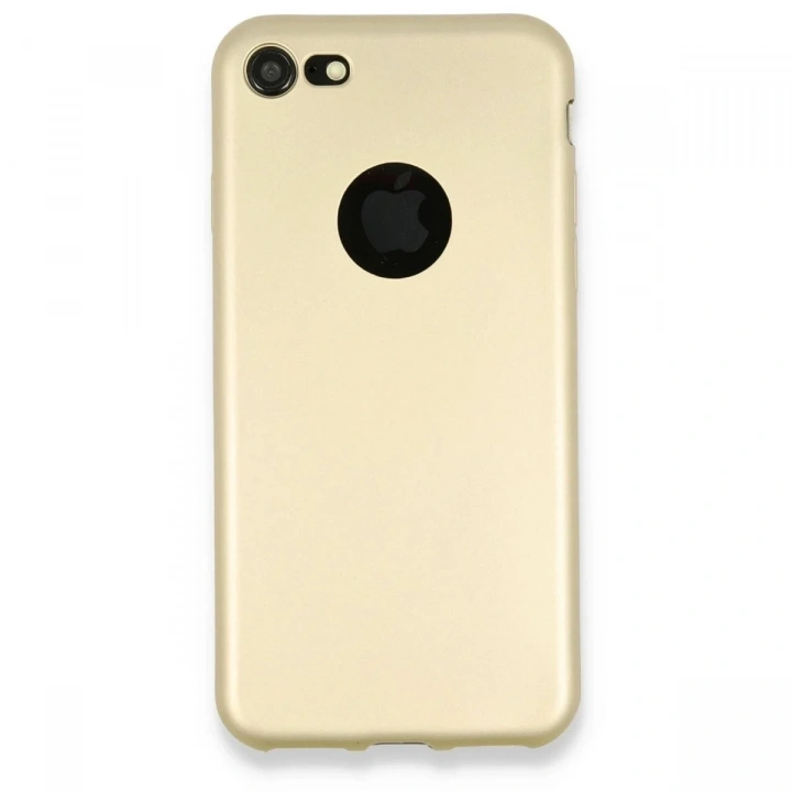Mey İthalat®  iPhone 7 Kılıf First Silikon - Gold