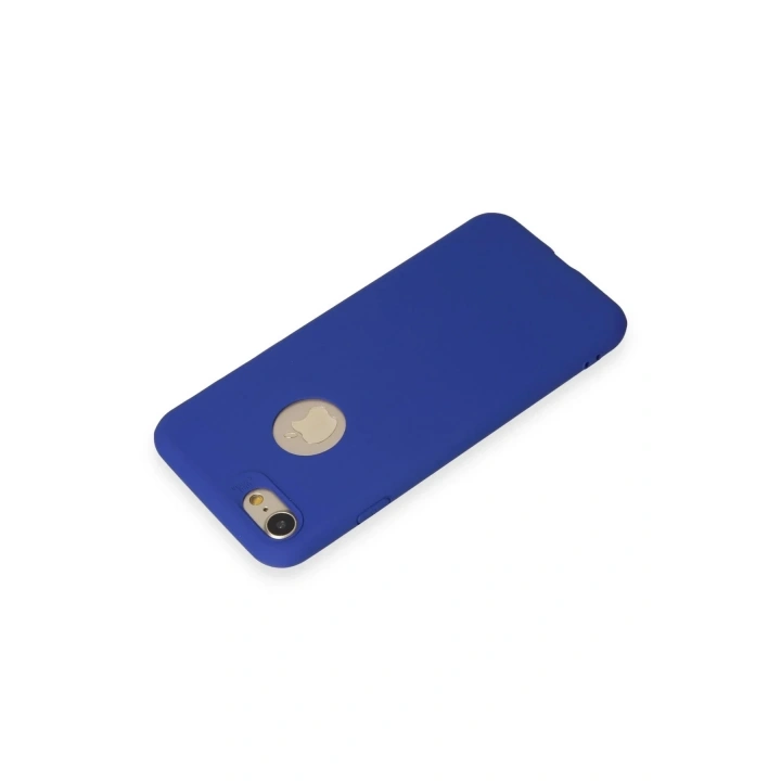 Mey İthalat®  iPhone 7 Kılıf First Silikon - Lacivert