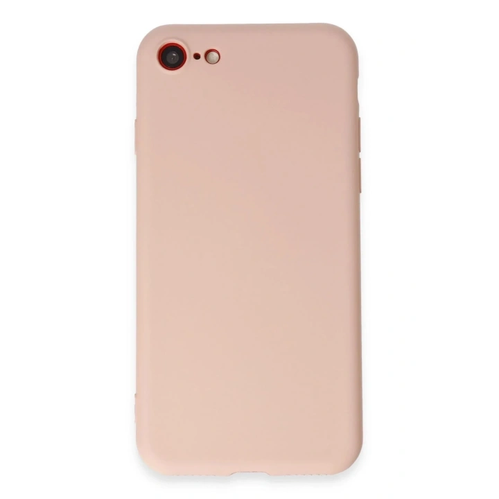 Mey İthalat®  iPhone 7 Kılıf First Silikon - Pudra