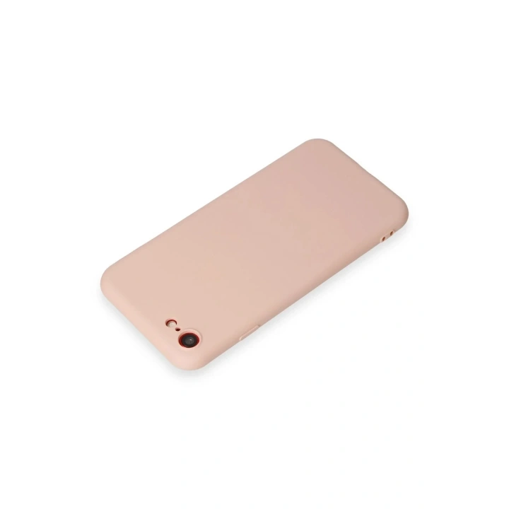 Mey İthalat®  iPhone 7 Kılıf First Silikon - Pudra
