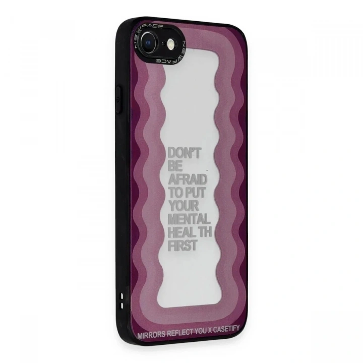 Mey İthalat®  iPhone 7 Kılıf Mirror Desenli Kapak - Mirror - 11