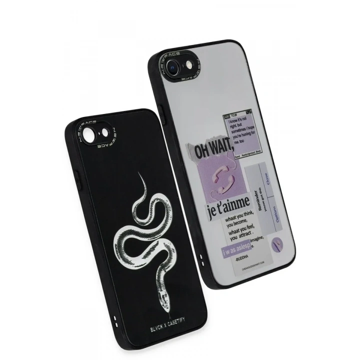 Mey İthalat®  iPhone 7 Kılıf Mirror Desenli Kapak - Mirror - 4