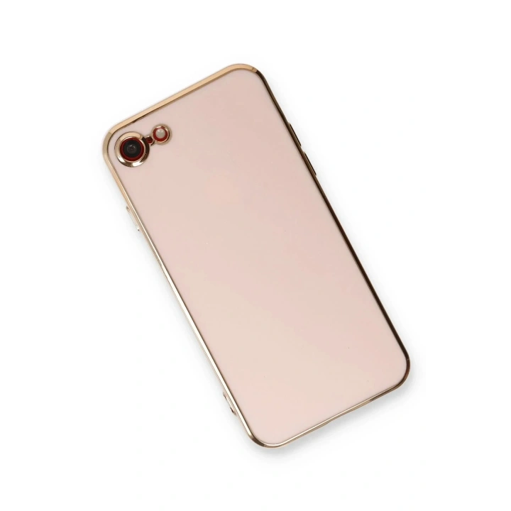 Mey İthalat®  iPhone 7 Kılıf Volet Silikon - Pembe