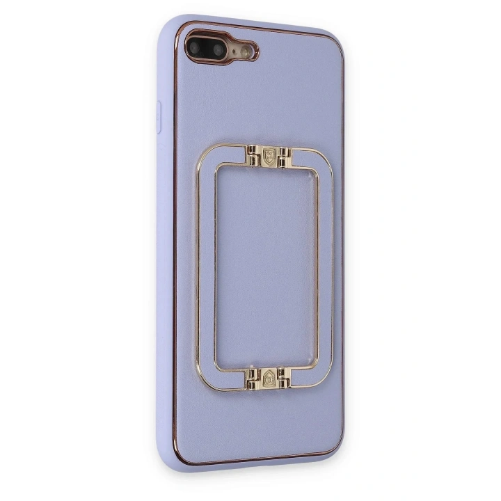 Mey İthalat®  iPhone 7 Plus Kılıf Coco Elit Kapak - Lila