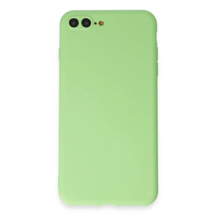 Mey İthalat®  iPhone 7 Plus Kılıf First Silikon - Açık Yeşil