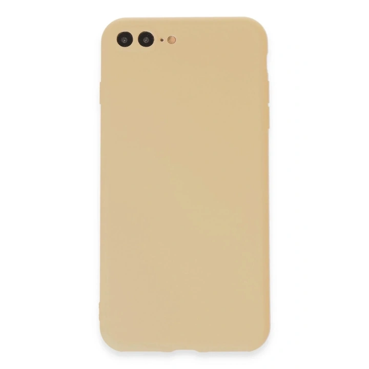 Mey İthalat®  iPhone 7 Plus Kılıf First Silikon - Gold
