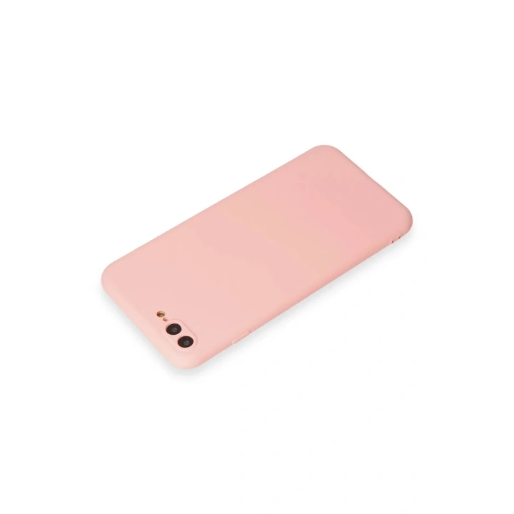 Mey İthalat®  iPhone 7 Plus Kılıf First Silikon - Pudra