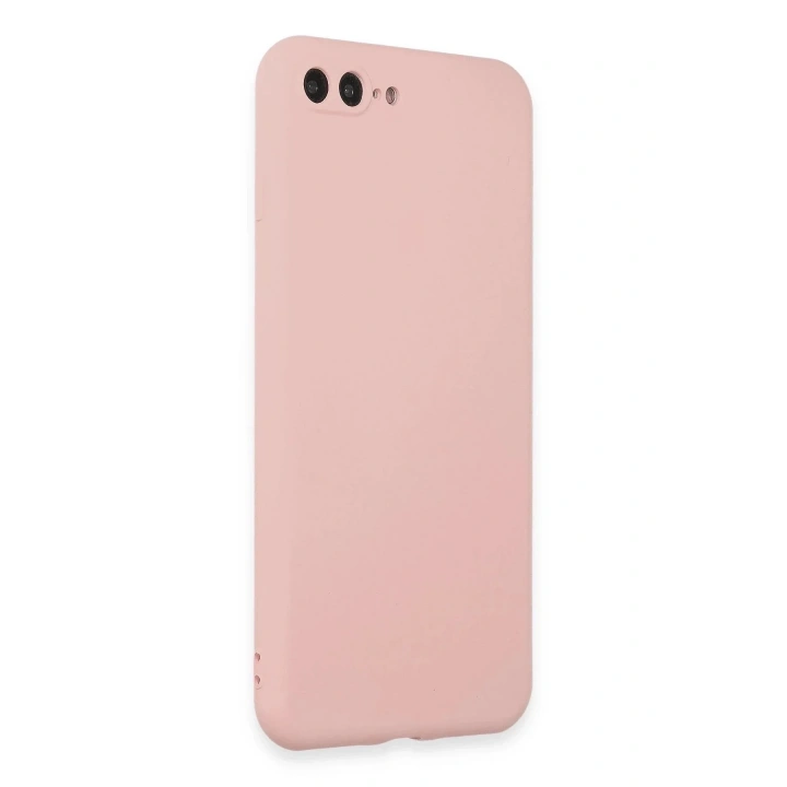 Mey İthalat®  iPhone 7 Plus Kılıf First Silikon - Rose Gold