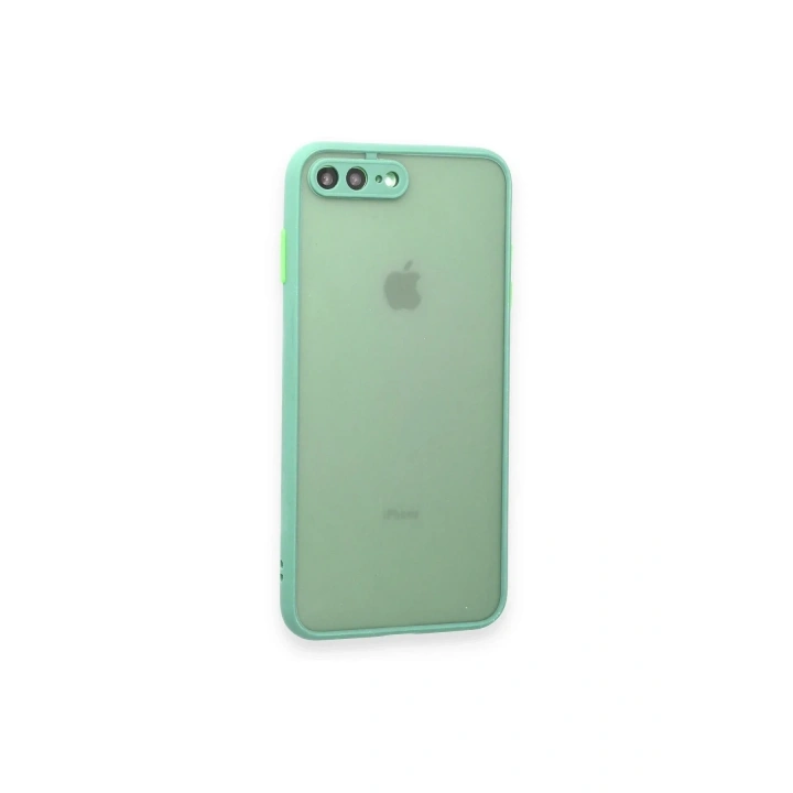 Mey İthalat®  iPhone 7 Plus Kılıf Montreal Silikon Kapak - Turkuaz