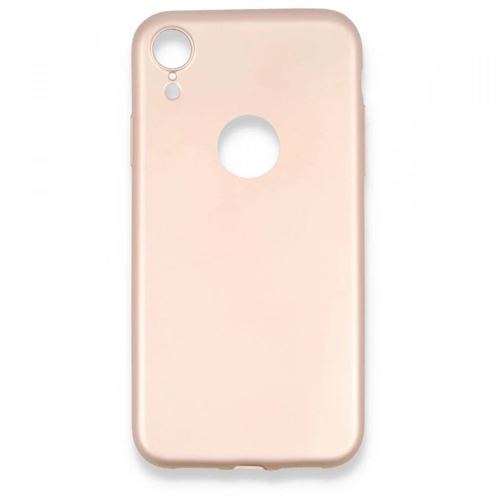 Mey İthalat®  iPhone XR Kılıf First Silikon - Rose Gold