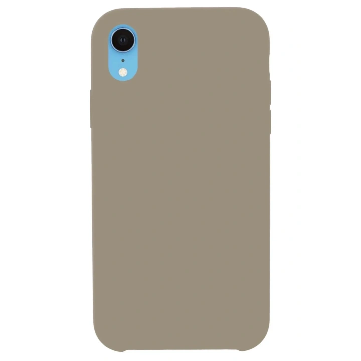 Mey İthalat®  iPhone XR Kılıf Lansman Legant Silikon - Bej