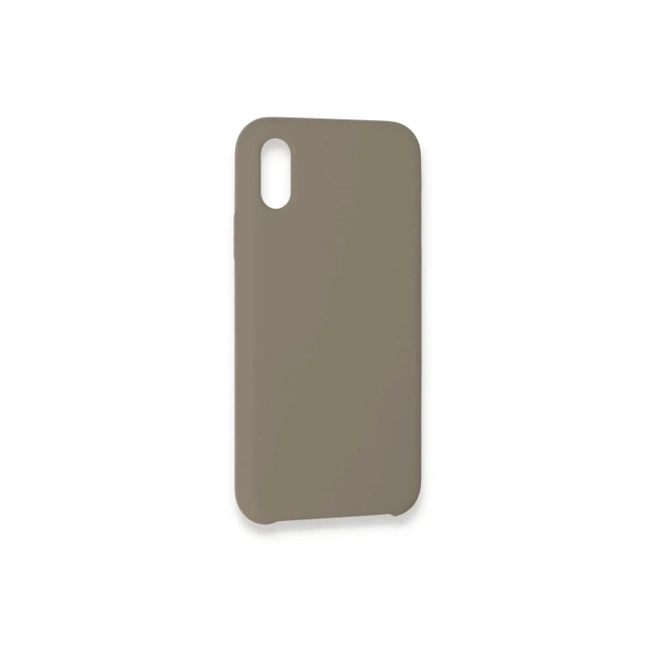 Mey İthalat®  iPhone XS Max Kılıf Lansman Legant Silikon - Bej