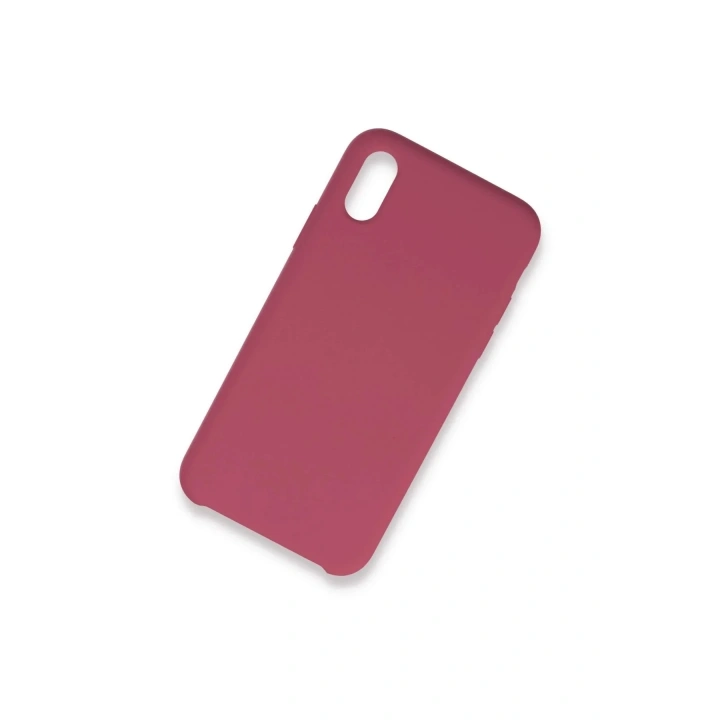 Mey İthalat®  iPhone XS Max Kılıf Lansman Legant Silikon - Fuşya